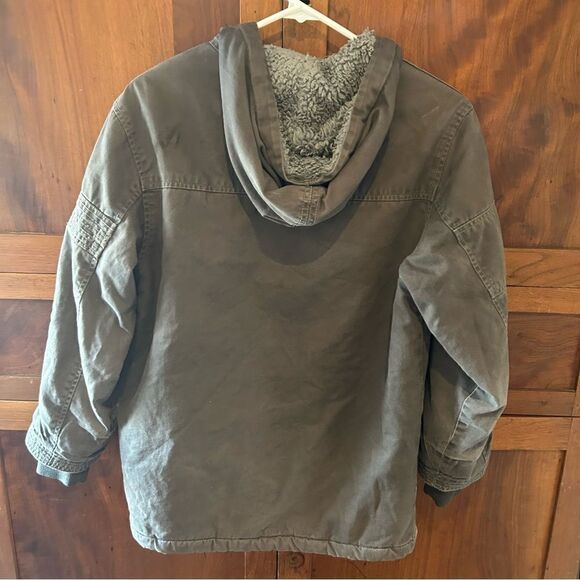 Old Navy coat jacket zip up and snap size Large 10-12 - Picture 9 of 9